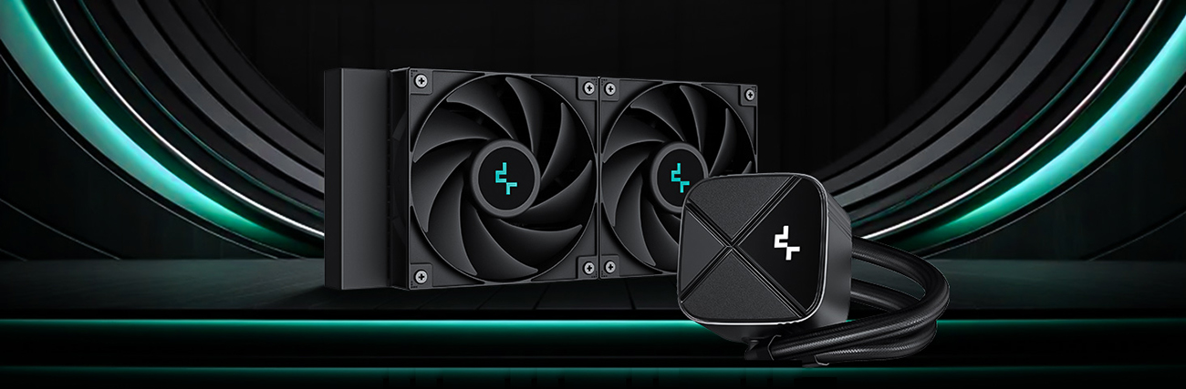 DeepCool LS520S ZERO DARK Liquid Cooler - Canada Computers